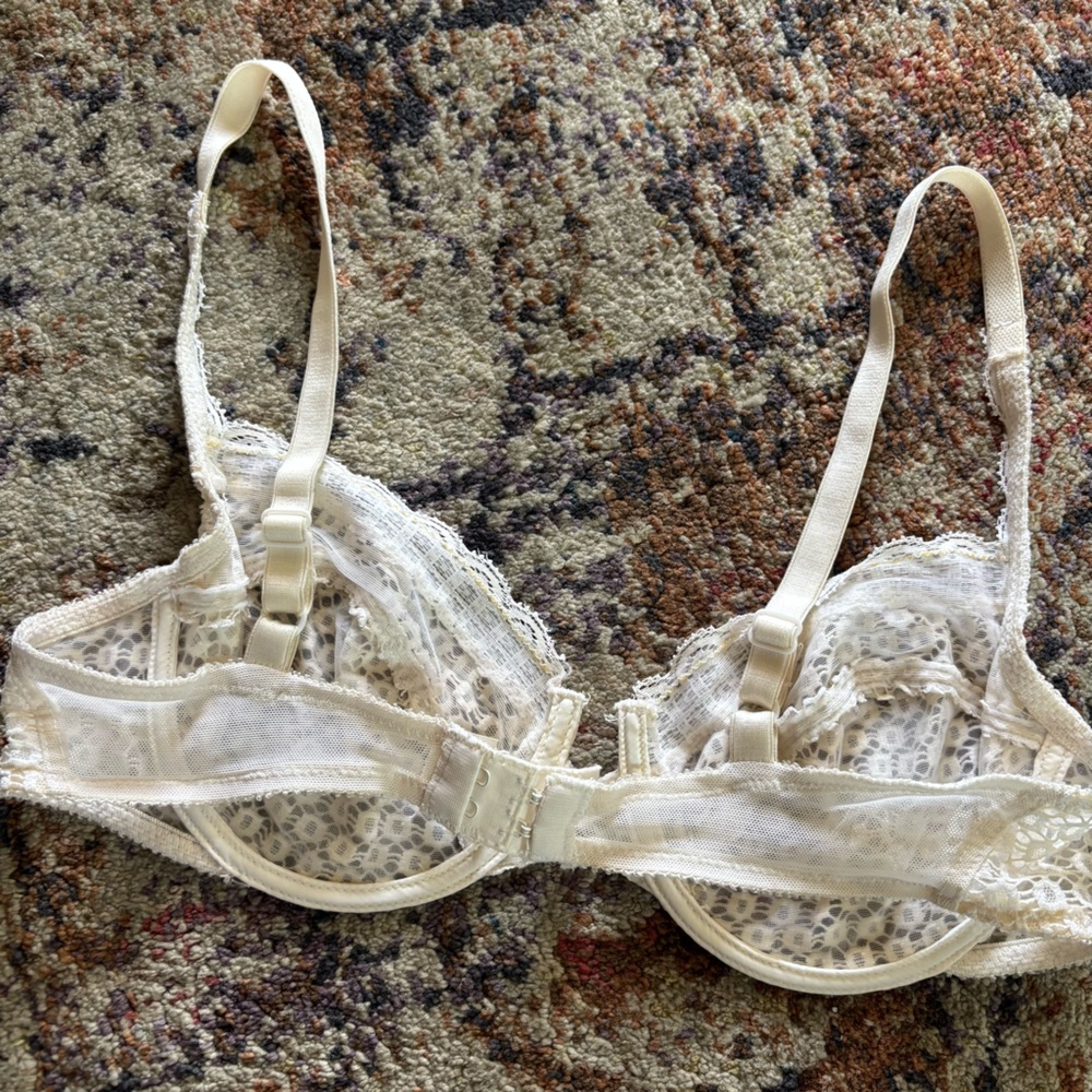 JOSIE Retro Lace Bra & Bikini Panty Set - Picture 9 of 11